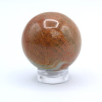 Jasperized Quartz Sphere