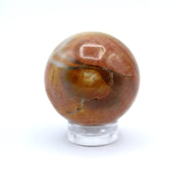 Jasperized Quartz Sphere