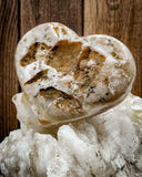 Citrine Heart Cluster