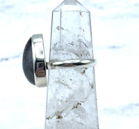 Rose Quartz Ring (Size 6 Adjustable)