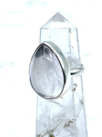 Rose Quartz Ring (Size 6 Adjustable)