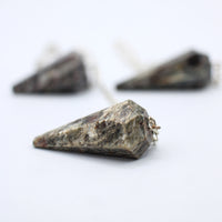 Canadian Staurolite, Garnet, Mica Schist Pendulums
