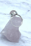 Rose Quartz Ring (Size 7.75)