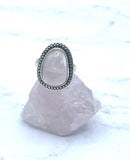 Rose Quartz Ring (Size 7.75)