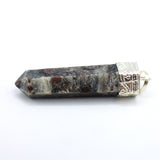 Canadian Staurolite, Garnet, Mica Schist Pendant