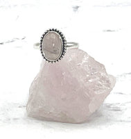 Rose Quartz Ring (Size 7.75)