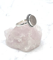 Rose Quartz Ring (Size 7.75)