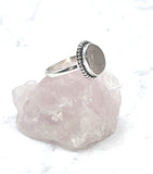 Rose Quartz Ring (Size 7.75)