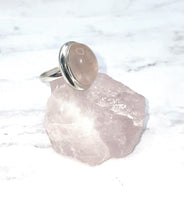 Rose Quartz Ring (Size 7.5)