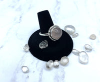 Rose Quartz Ring (Size 10)