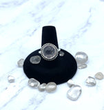 Rose Quartz Ring (Size 9)