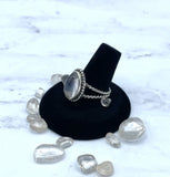 Rose Quartz Ring (Size 9.5)