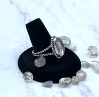 Rose Quartz Ring (Size 9.5)