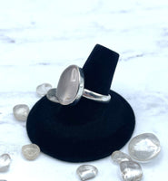Rose Quartz Ring (Size 9)