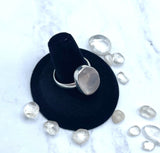Rose Quartz Ring (Size 9)