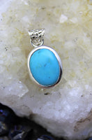 Sleeping Beauty Turquoise Pendant