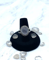 Rose Quartz Ring (Size 7.75)