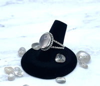 Rose Quartz Ring (Size 7.75)