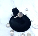 Rose Quartz Ring (Size 6.5)
