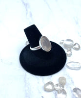 Rose Quartz Ring (Size 8)