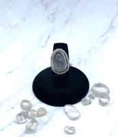 Rose Quartz Ring (Size 6.5)