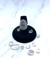 Rose Quartz Ring (Size 6.5)
