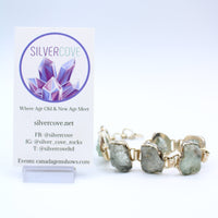 Aquamarine Sterling Silver Bracelet