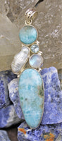 Larimar Pendant