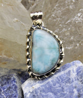 Larimar Pendant