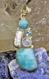Larimar Pendant