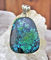 Turquoise Pendant in .925 Sterling Silver