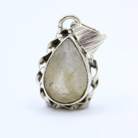 Rutilated Quartz Pendant