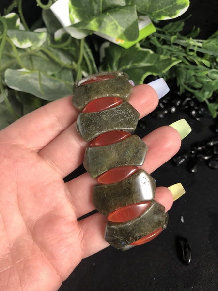 Labradorite w/ Assorted Stones Bracelet