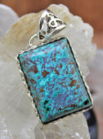 Turquoise Pendant in .925 Sterling Silver