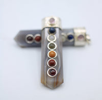 Agate Chakra Pendant