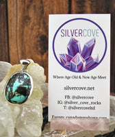 Turquoise Pendant in .925 Sterling Silver