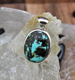 Turquoise Pendant in .925 Sterling Silver