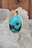 Turquoise Pendant in .925 Sterling Silver