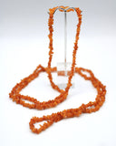 Baltic Amber Opera Length Necklace with Amber Clasp