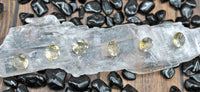 Citrine Round Facet, 11x11mm