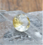 Citrine Round Facet, 11x11mm