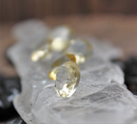 Citrine Round Facet, 11x11mm