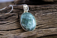Seraphinite Pendant