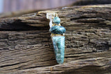 Seraphinite Pendant (.925 Sterling Silver)