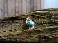 Seraphinite Pendant (.925 Sterling Silver)