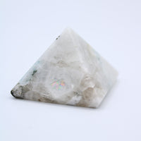 Rainbow Moonstone Pyramid