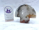 Natural Agate Mushroom Carving