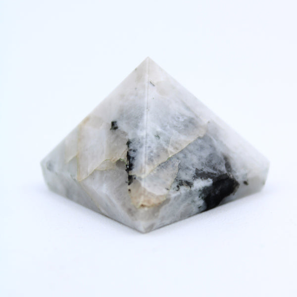 Rainbow Moonstone Pyramid