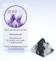 Rainbow Moonstone Pyramid