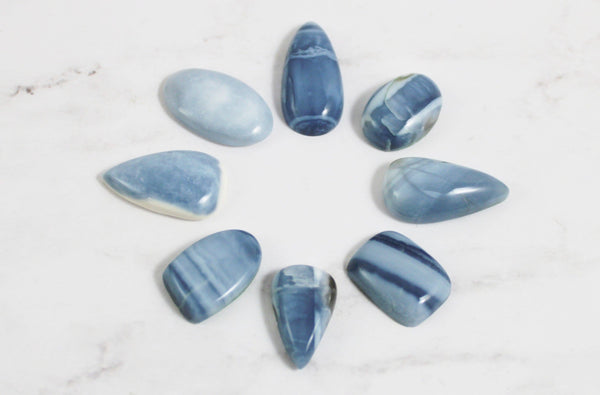 Blue Opal Cabochons